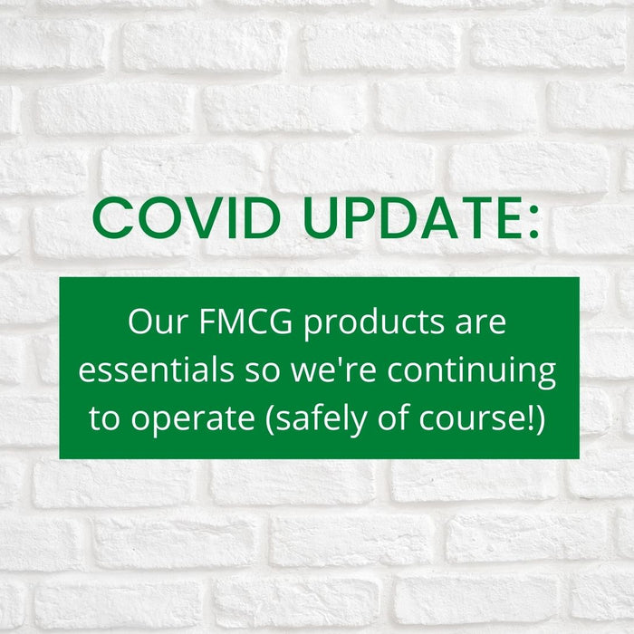 Our FMCG products are essentials so we're still operational