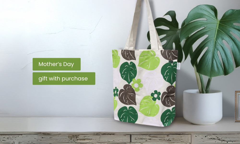 Free designer tote for Mother's Day when you spend $100+