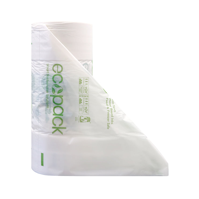 ED-8000-W - Compostable Barrier Bags - Roll of 300