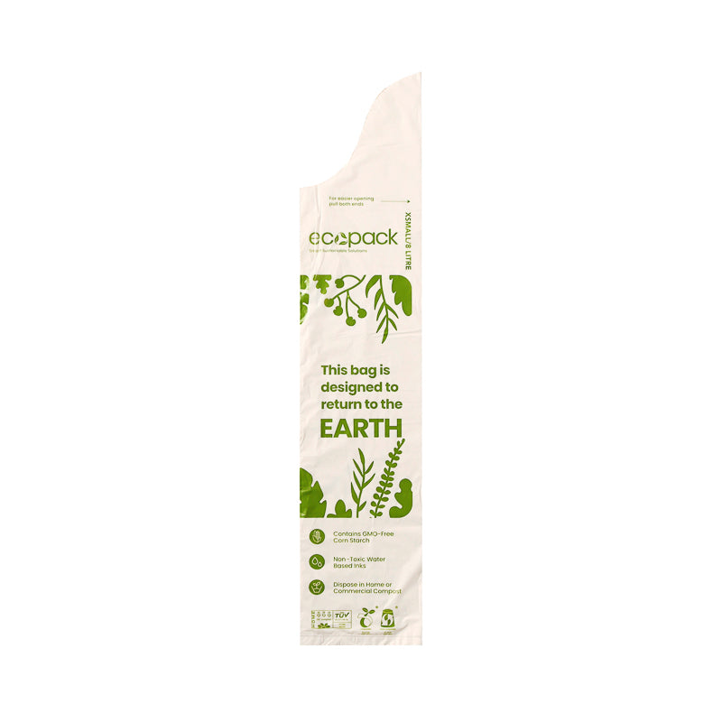 XS Compostable Bin Liner Top View