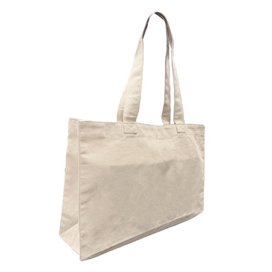 Ecobags Organic Canvas Beach Bag Side View