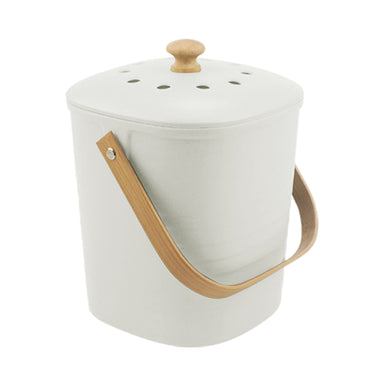Ecopack Kitchen Counter Compost Bin - Bamboo Caddy