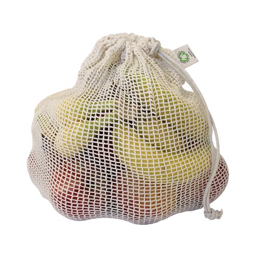 EC-33 Organic Cotton String Bags - Set of 2 (Medium)