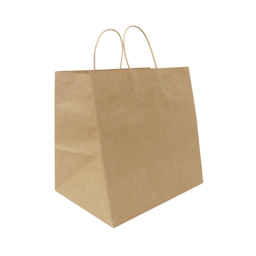 Ecopack Extra Wide Twisted Handle Paper Bags (1 Pack/25 Bags)