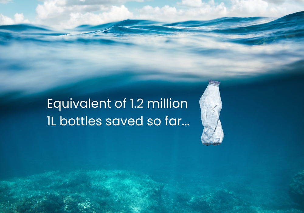 Saving more plastic from entering the sea!