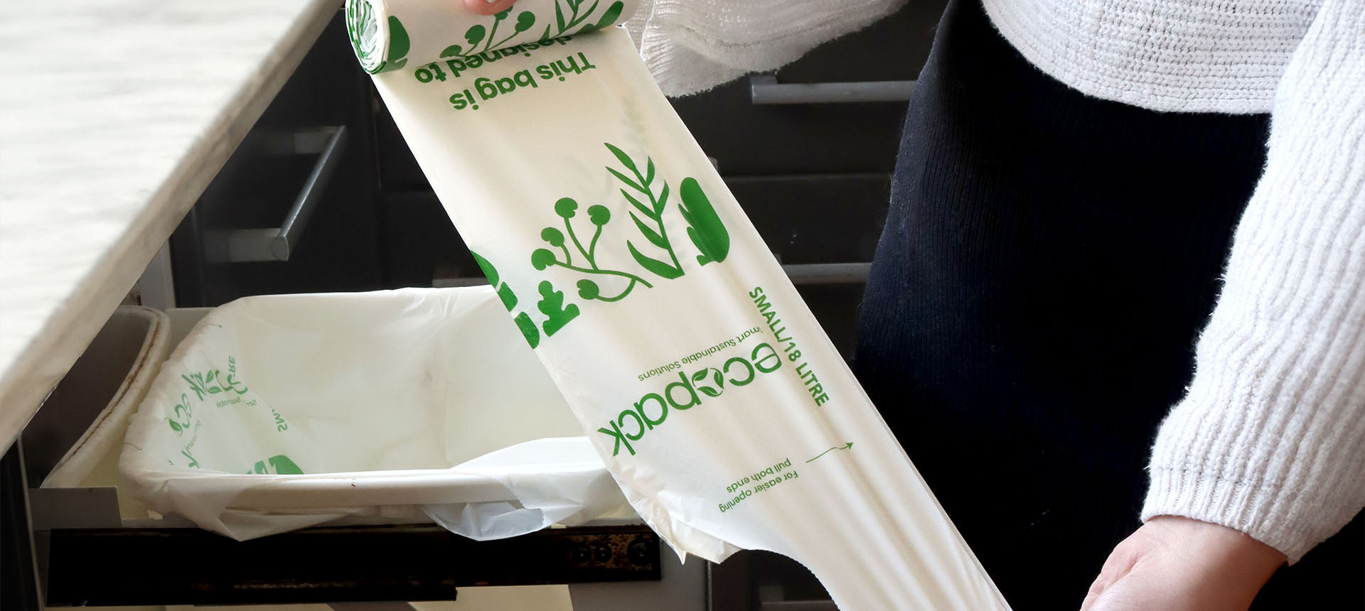 Compostable bin liners