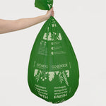 Ecopack 120L Compostable Wheelie Bin Liners Bag