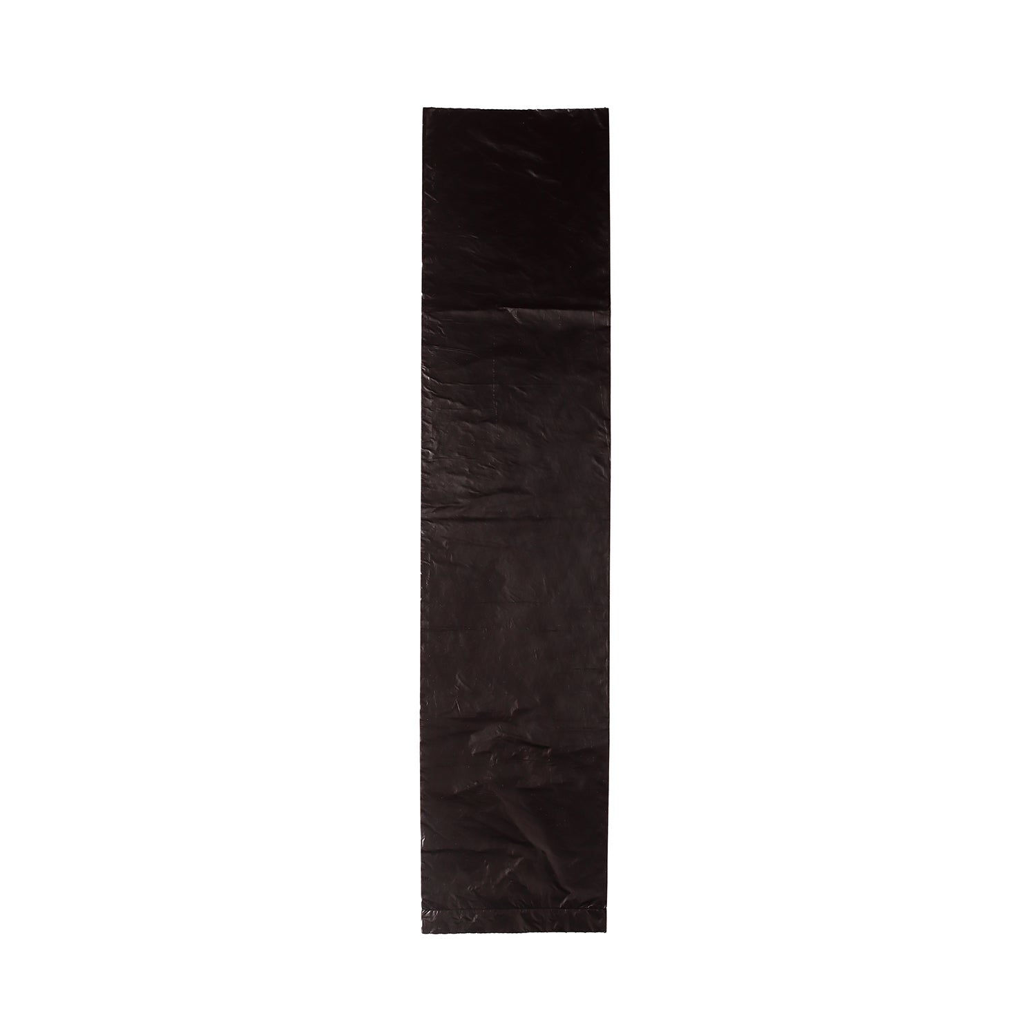 18L black recycled plastic bin liners by Ecopack shown as a flat bag
