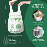 Ecopack 8L Compostable Bin Liners Roll Bag Size