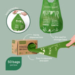 Ecopack 18L Compostable Green Bin Liners Dispenser Box Features