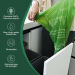 Ecopack 18L Compostable Green Bin Liners Dispenser Box Overview