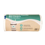 Ecopack 27L Recycled Plastic Bin Liners with Handles Horizontal Roll