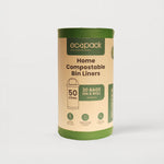 Ecopack 50L Green Compostable Bin Liners