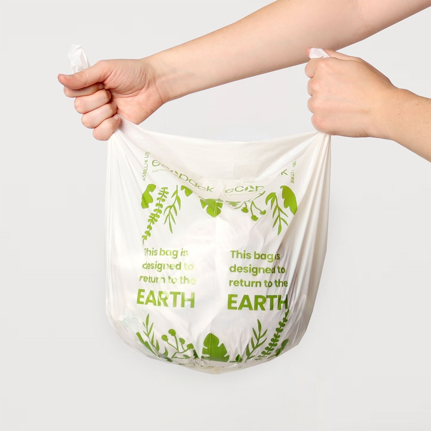 Ecopack 8L Compostable Bin Liners Bag