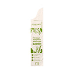 Ecopack 8L compostable bin liner laid flat to show shape and seams