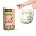 Ecopack 8L home compostable bin liners roll with hands holding liner open