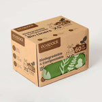 Ecopack 18L Compostable Green Bin Liners Dispenser Box