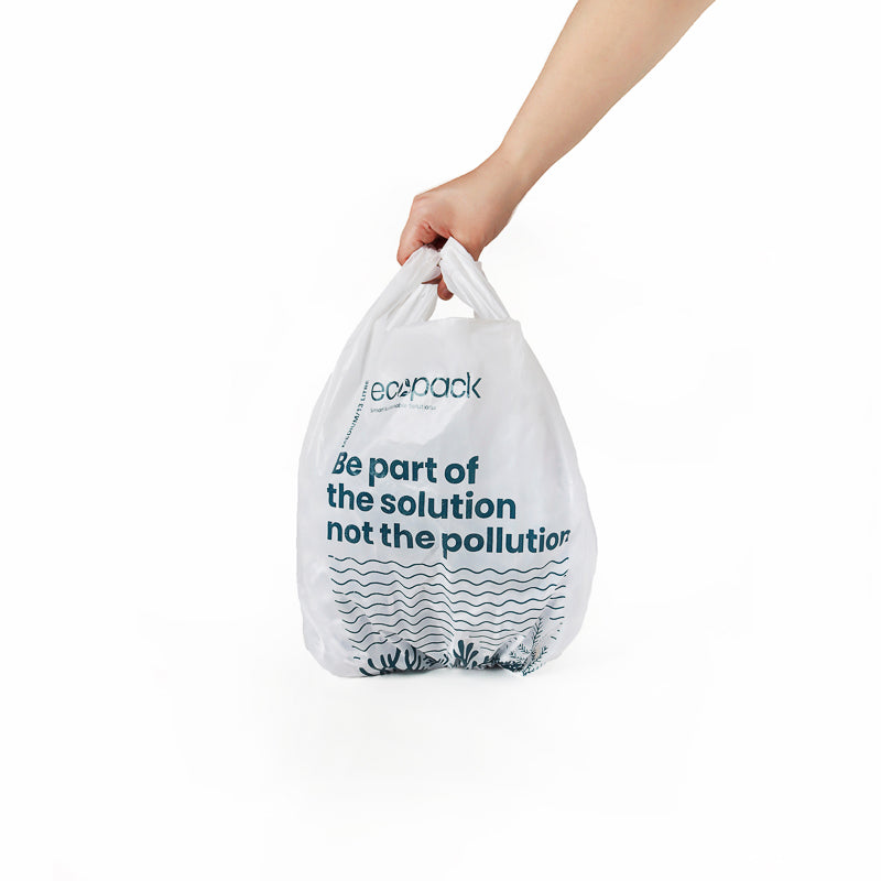 OC-5513 Ocean-Bound Plastic/Recycled 13L Bags (Carton)
