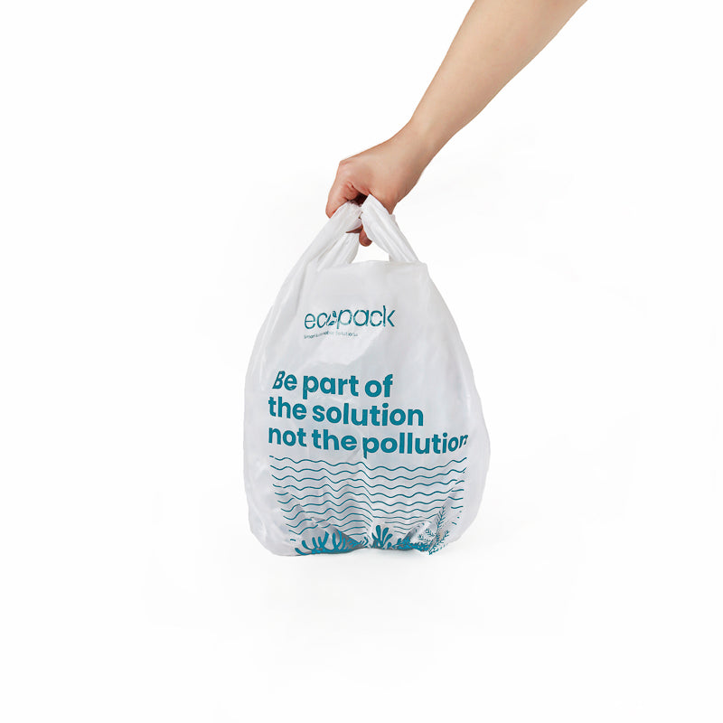 OC-5518 Ocean-Bound Plastic/Recycled 18L Bags (Carton)