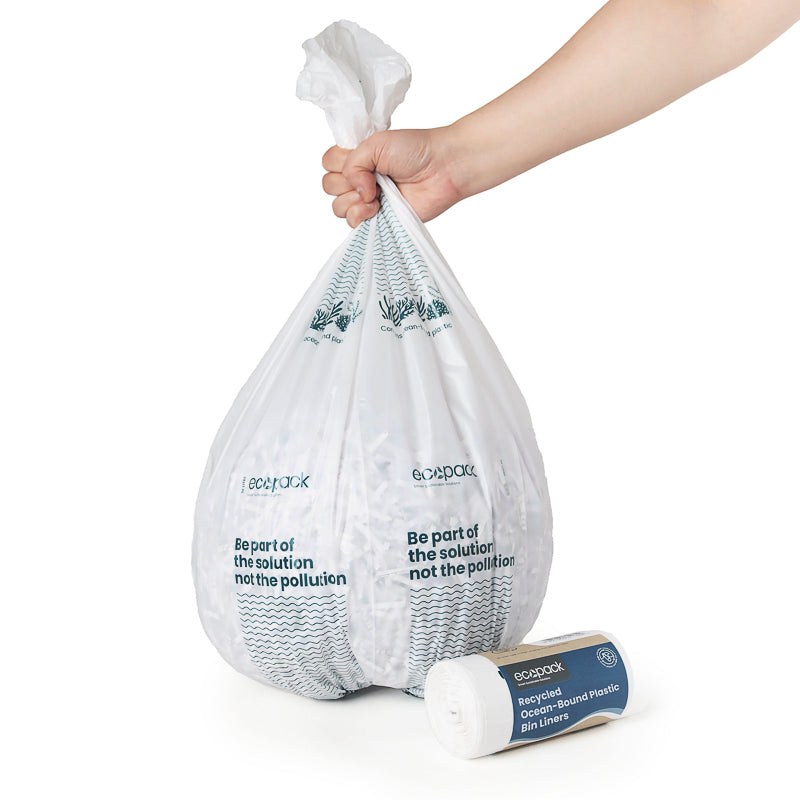 OC-5536 Large Ocean-Bound Plastic/Recycled 36L Bin Liners