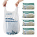 Ecopack 27L recycled plastic bin liners with handles 4 rolls bundle 