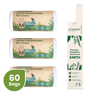 Ecopack Compostable 27L Bin Liners Bundle