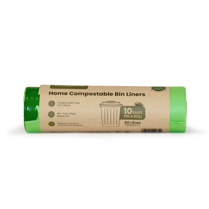 Ecopack 80L Compostable Garbage Bag Roll