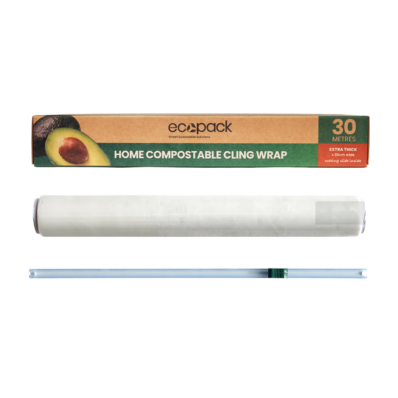 Ecopack Home Compostable Cling Wrap (1 box/30m)