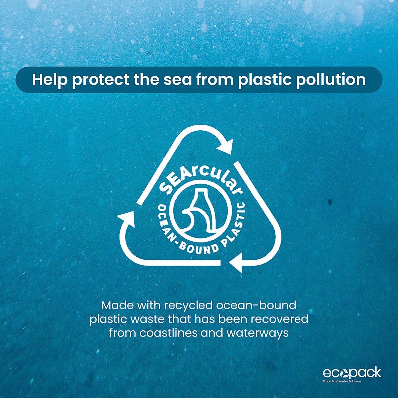 OC-300 Recycled Ocean-Bound Plastic Poop Bags Grab'n'Go Box