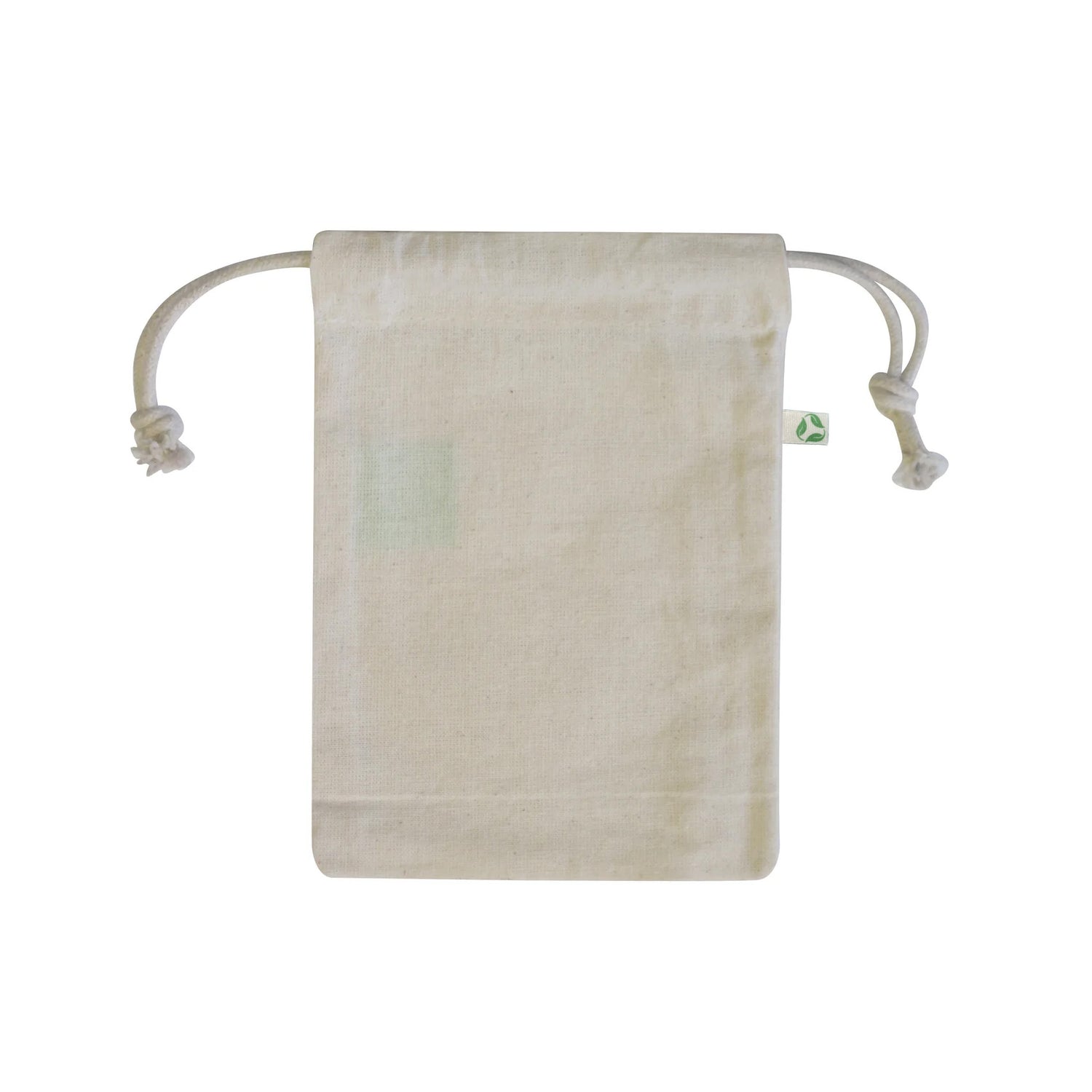 Ecobags Small Natural Calico Drawstring Bag