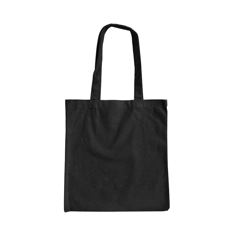 ECV-08B (Organic) Black Canvas Promotional Bag