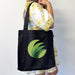 Ecobags Certified Organic Canvas Black Tote Bag with Design