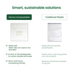 Ecopack compostable sandwich bag features