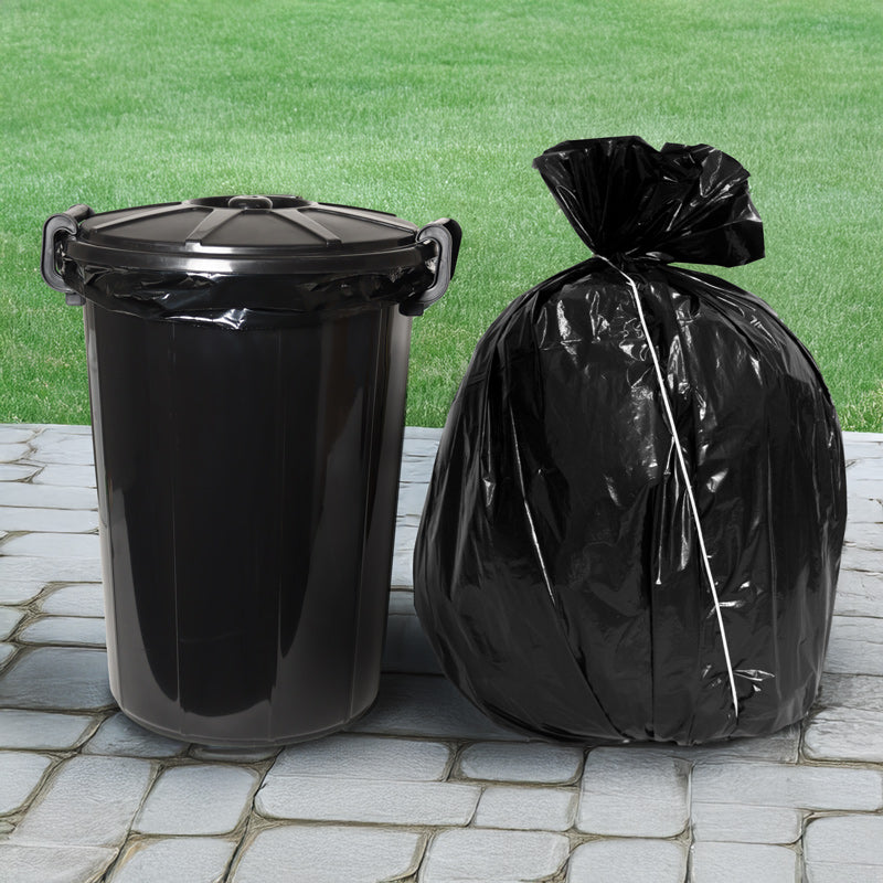 Ecopack 80L XL Recycled Plastic Garbage Bags (1 Pack/50 Bags)