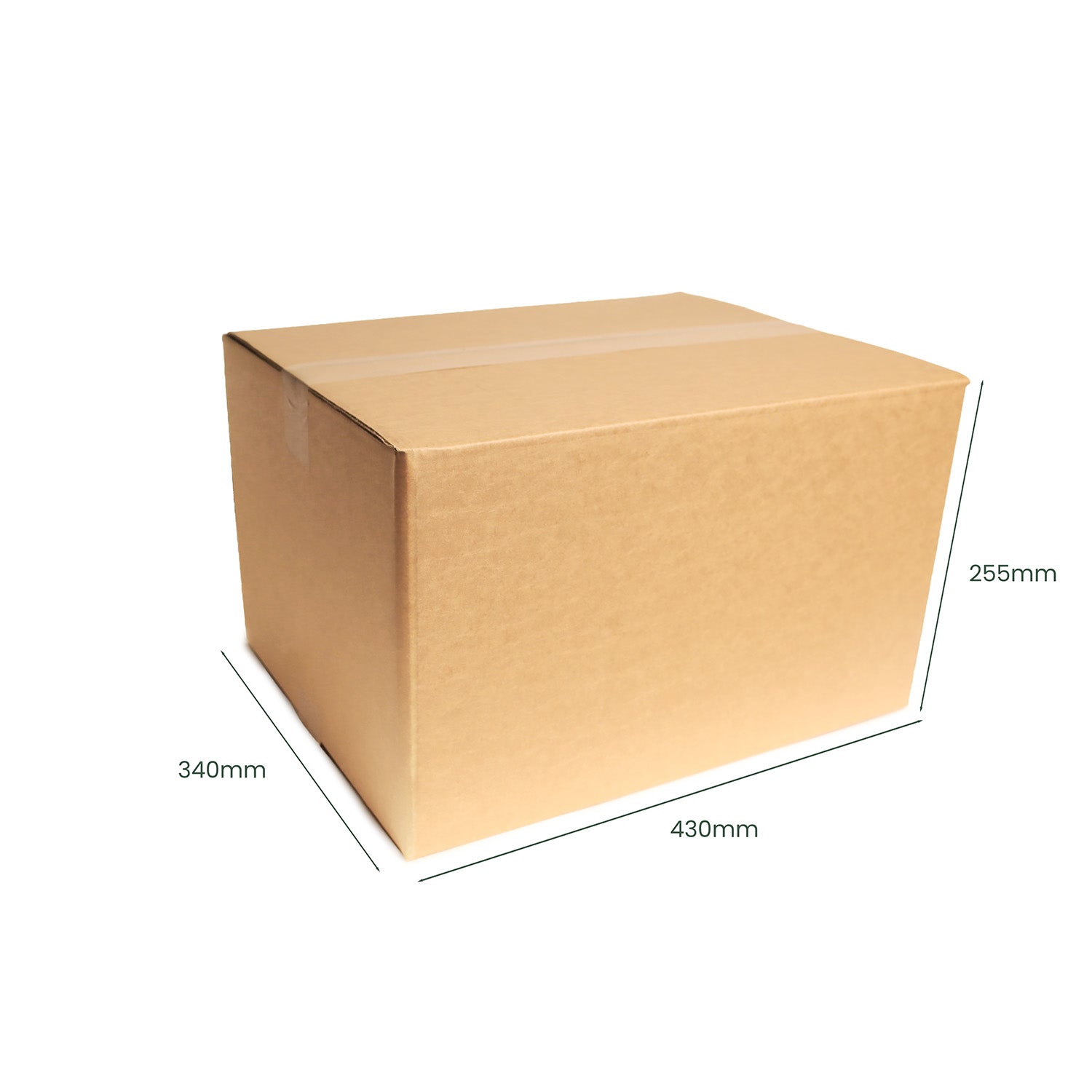 Extra Strong Tall Cardboard Cartons (1 Pack/5 Boxes)