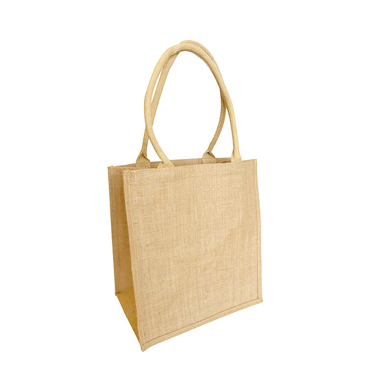 Ecobags Natural Jute Reusable Grocery Bag