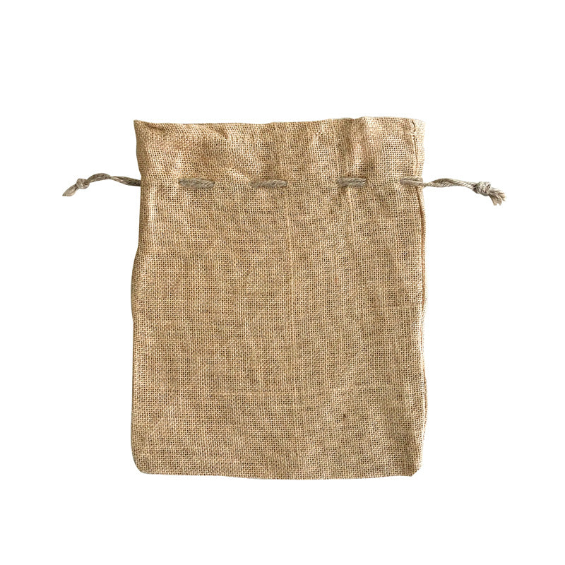 Ecobags Natural Jute Drawstring Bag