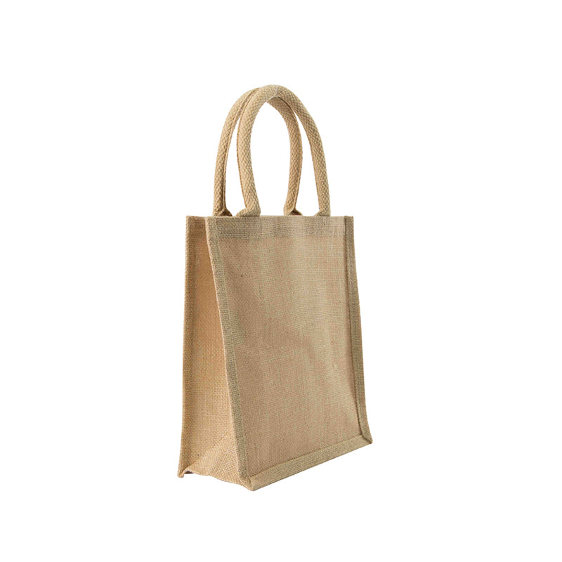 Ecobags Small Natural Jute Reusable Bag