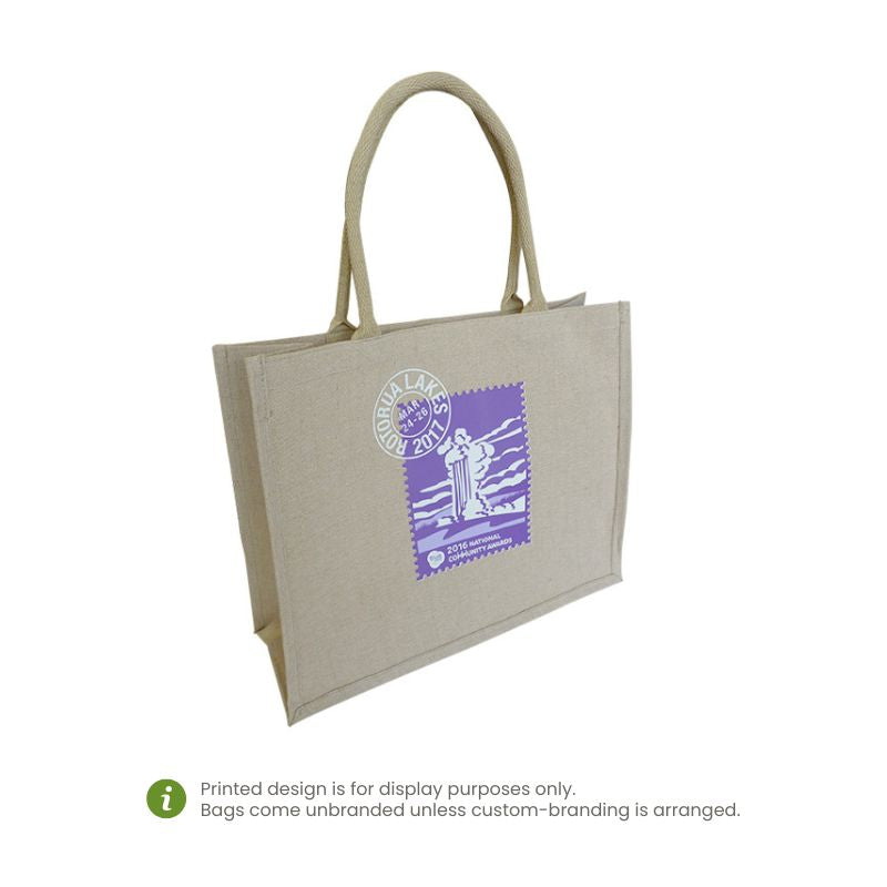 Ecobags Juco Refined Fabric Blend Reusable Shopping Bag