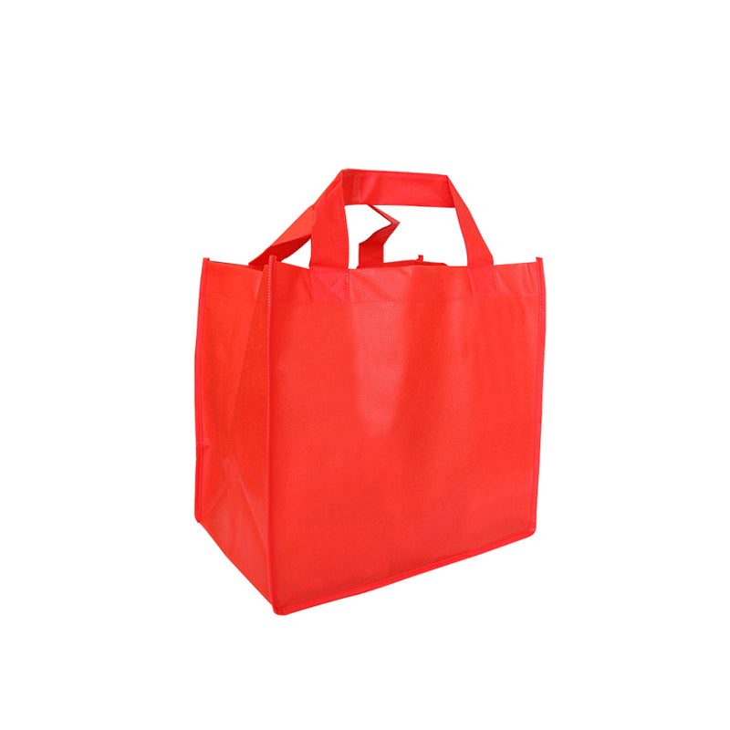 ENW-115 Non-Woven Small Grocery Bag with Extra Wide Gusset