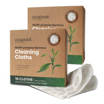 Multipurpose Bamboo Cleaning Cloth 2 Boxes