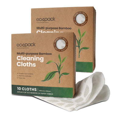 Multipurpose Bamboo Cleaning Cloth 2 Boxes