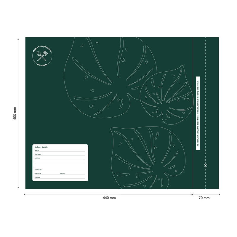 A3+ Compostable Courier Bag Dimensions