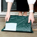 Holding the A4 Compostable Courier Bag