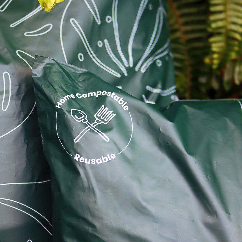 ECO-SAMPLE Compostable Resealable Courier Bags - Sample Request