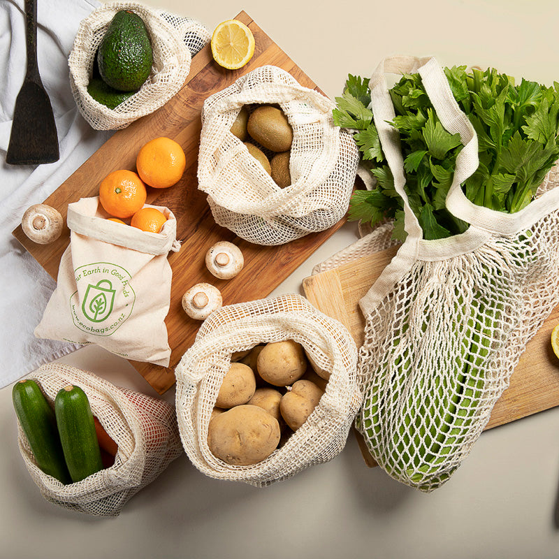 Ecopack Zero Waste Grocery Set (1 Pack/6 Bags)