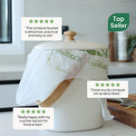 Ecopack Kitchen Bamboo Bench-top Compost Caddy Reviews