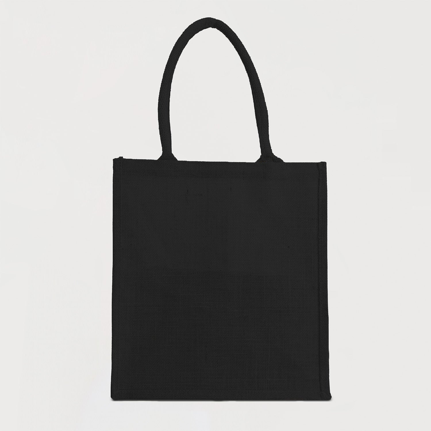 Ecobags Black Jute Reusable Grocery Bags