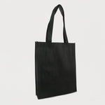 Ecobags Non-Woven Tote Bag with Gusset Black