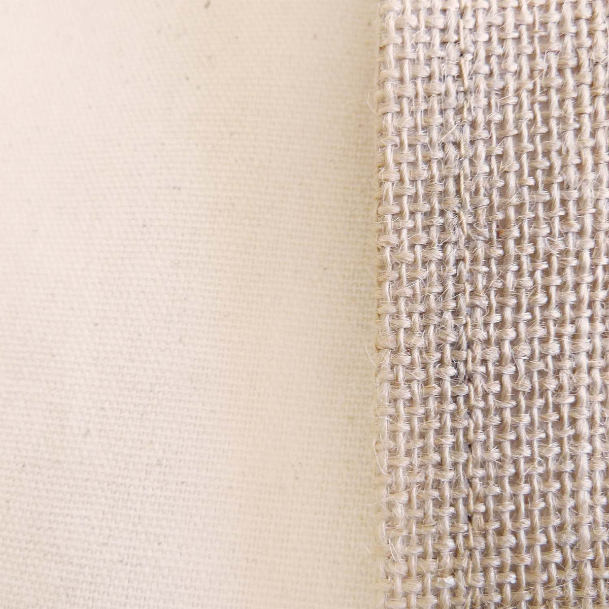 Ecobags Jute/Canvas Combo Tote Bags Material